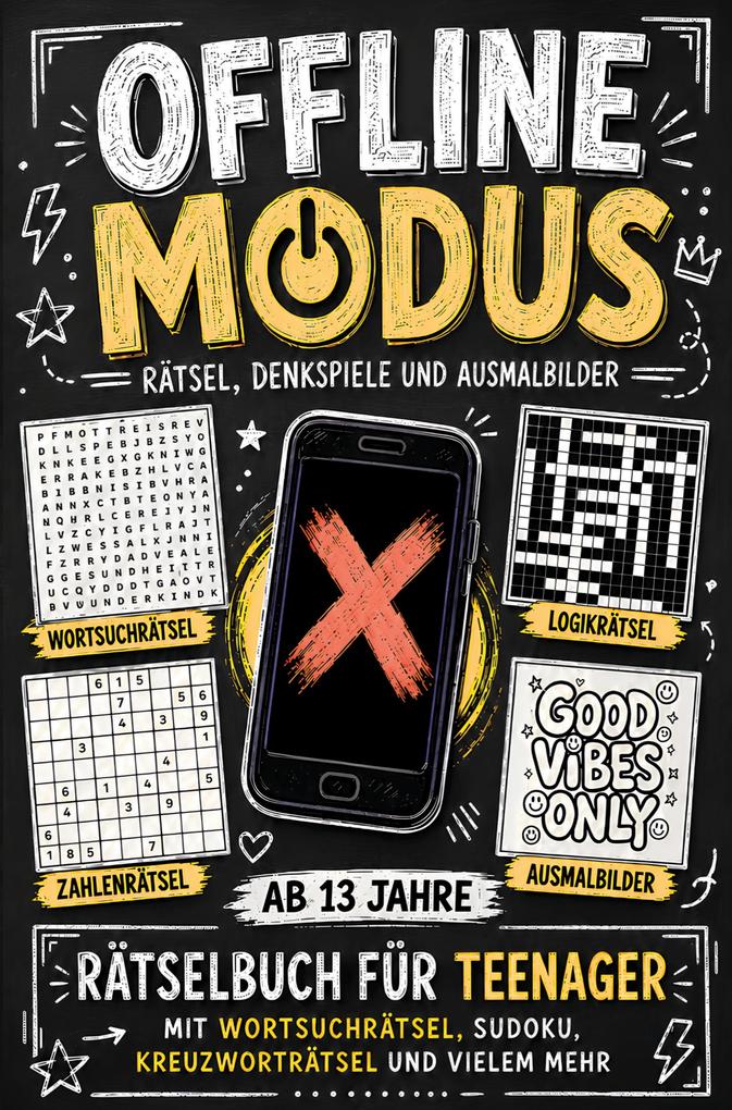 Offline Modus - Rätsel Denkspiele und Ausmalbilder ab 13 Jahre