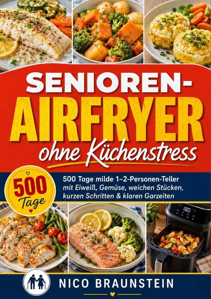 Senioren-Airfryer ohne Küchenstress