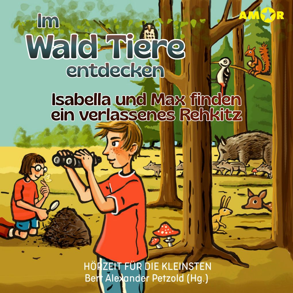 Im Wald Tiere entdecken