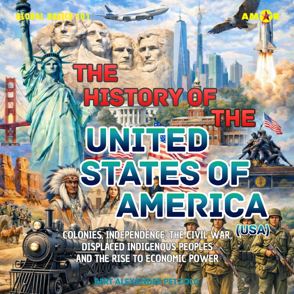 The History of the United States of America (USA) - Colonies Independence the Civil War Displaced Indigenous Peoples and the Rise to Economic Power