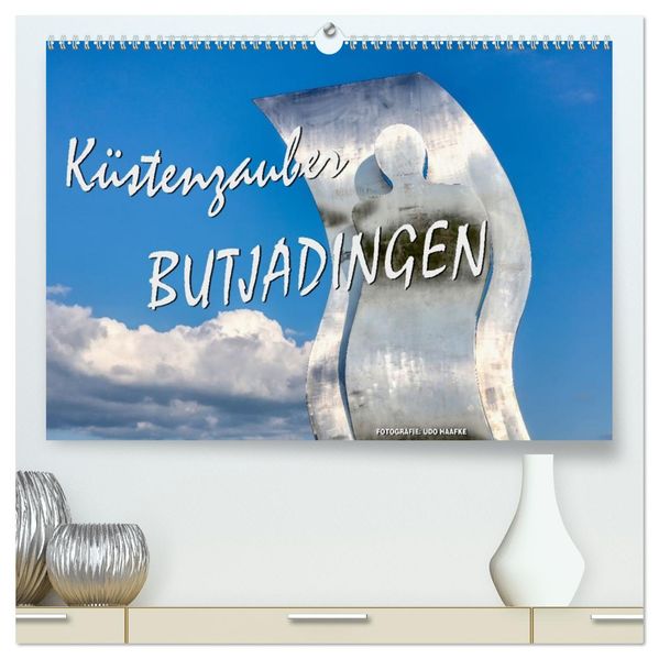 Küstenzauber Butjadingen (hochwertiger Premium Wandkalender 2027 DIN A2 quer) Kunstdruck in Hochglanz