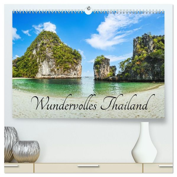Wundervolles Thailand (hochwertiger Premium Wandkalender 2027 DIN A2 quer) Kunstdruck in Hochglanz