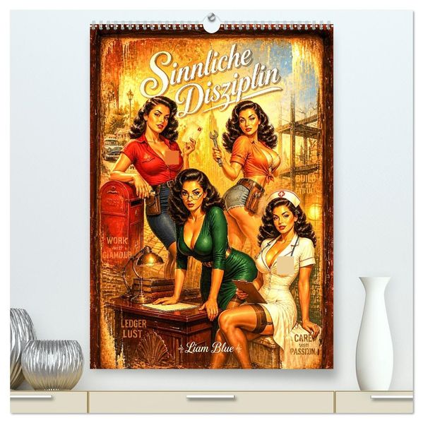 Sinnliche Disziplin (hochwertiger Premium Wandkalender 2027 DIN A2 hoch) Kunstdruck in Hochglanz