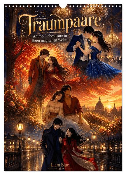 Traumpaare (Wandkalender 2027 DIN A3 hoch) CALVENDO Monatskalender