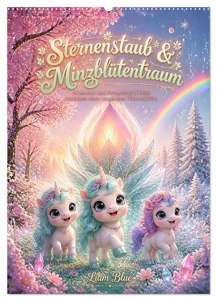 Sternenstaub und Minzblütentraum (Wandkalender 2027 DIN A2 hoch) CALVENDO Monatskalender