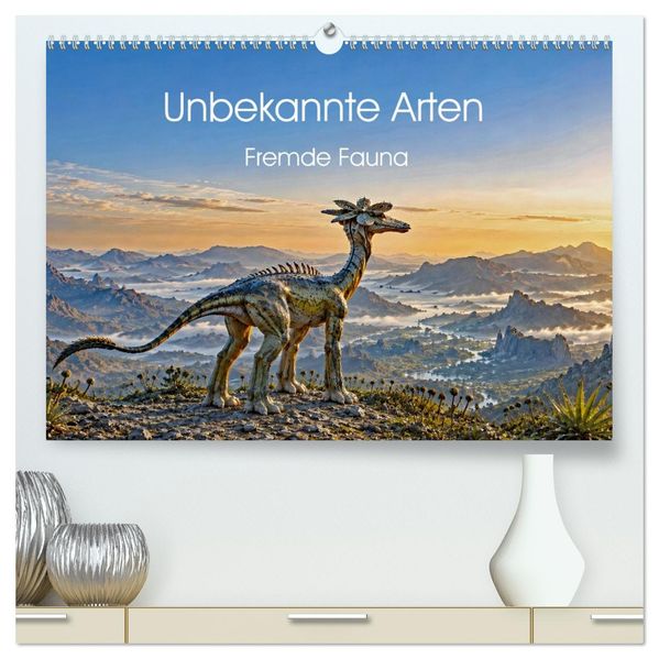 Unbekannte Arten - Fremde Fauna (hochwertiger Premium Wandkalender 2027 DIN A2 quer) Kunstdruck in Hochglanz