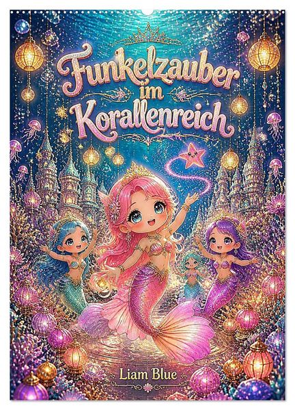 Funkelzauber im Korallenreich (Wandkalender 2027 DIN A2 hoch) CALVENDO Monatskalender