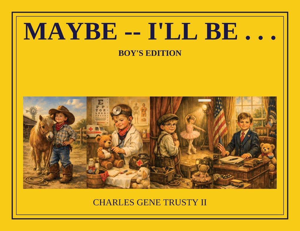 Maybe -- I'll be . . .