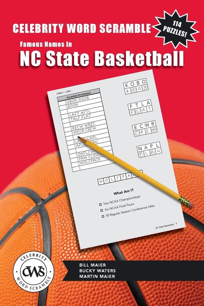 Celebrity Word Scramble Famous Names in NC State Basketball