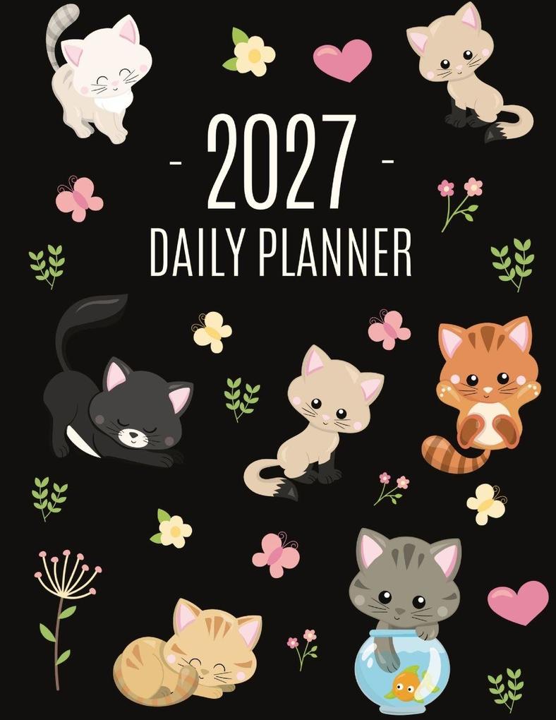 Cats Daily Planner 2027