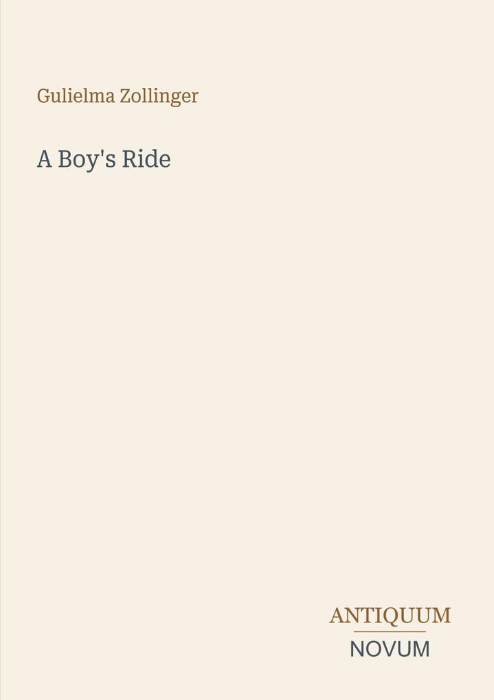 A Boy's Ride
