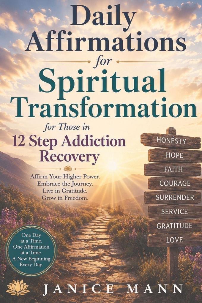Daily Affirmations for Spiritual Transformation for 12 Step Addiction Recovery