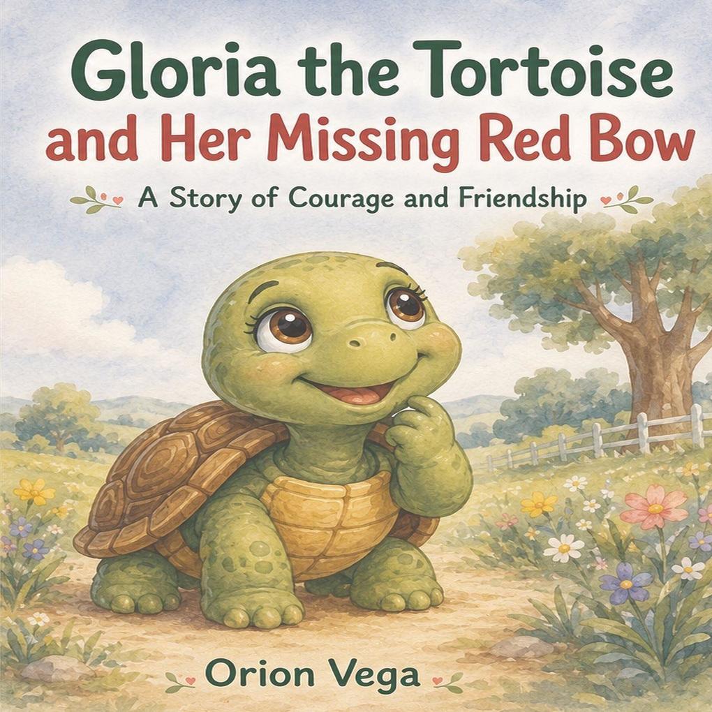 Gloria The Tortoise And Her Missing Red Bow