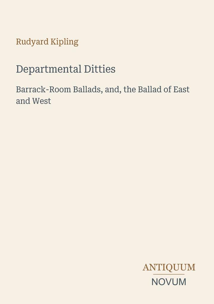 Departmental Ditties