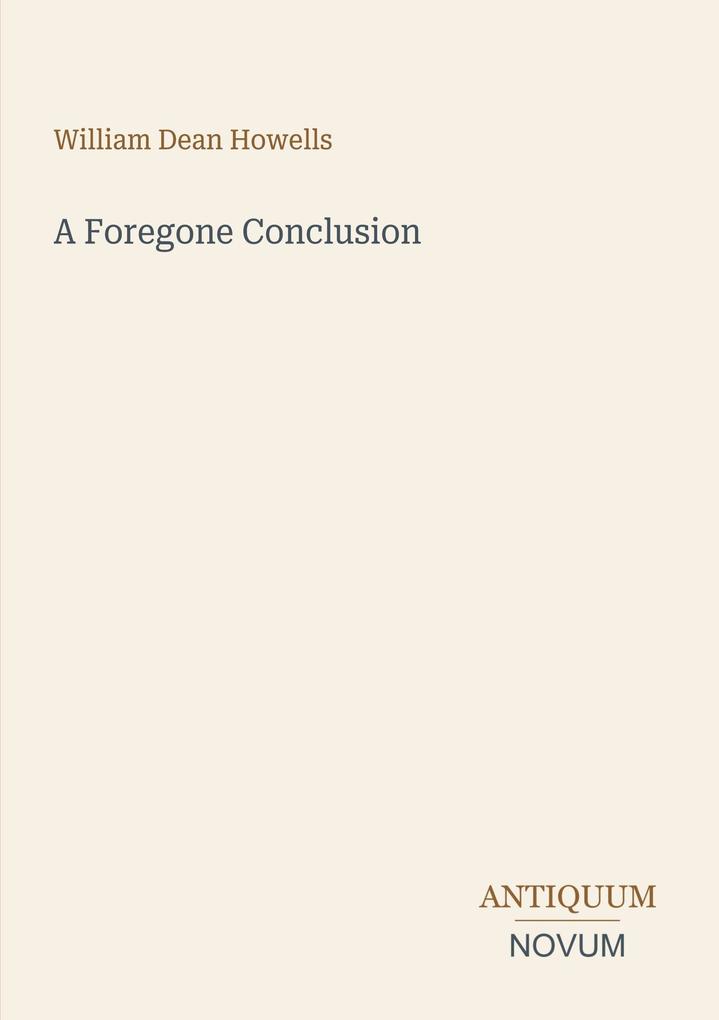 A Foregone Conclusion
