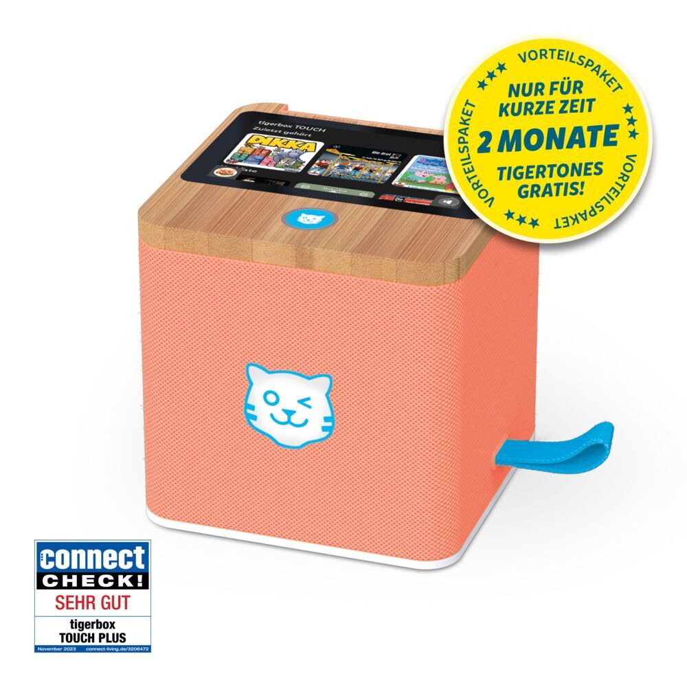 Tigerbox TOUCH PLUS (Coral Beach) - Vorteilspaket