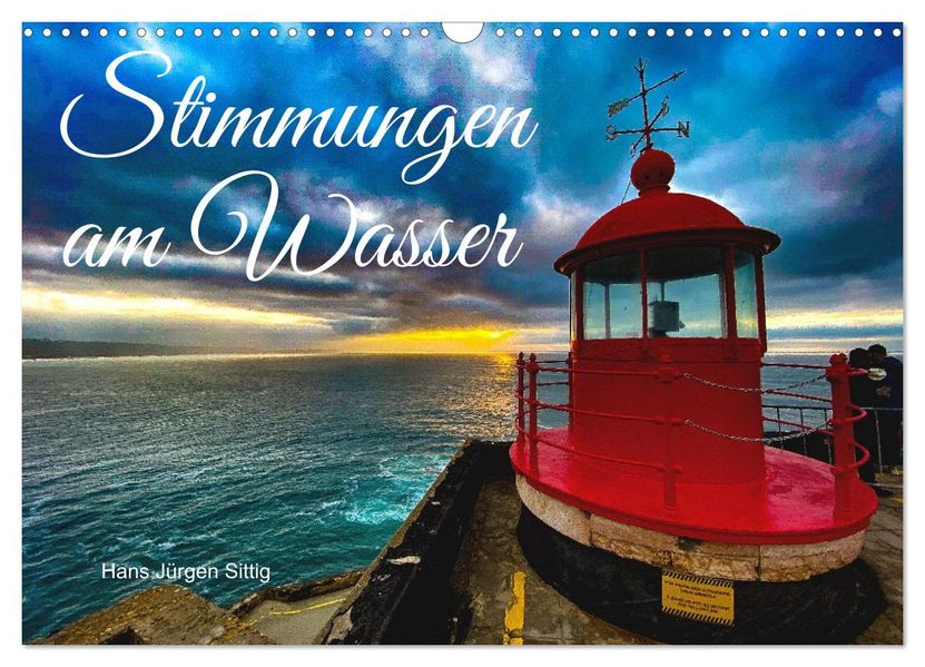 Stimmungen am Wasser (Wandkalender 2027 DIN A3 quer) CALVENDO Monatskalender