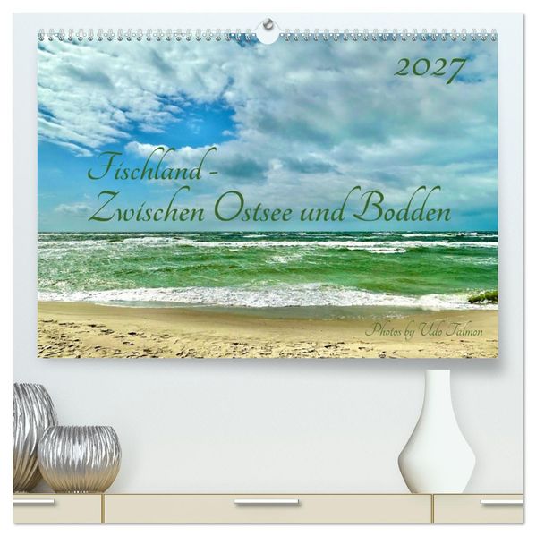 Fischland - Zwischen Ostsee und Bodden (hochwertiger Premium Wandkalender 2027 DIN A2 quer) Kunstdruck in Hochglanz