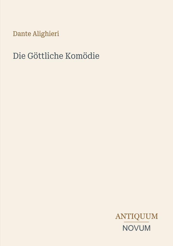 Die Göttliche Komödie