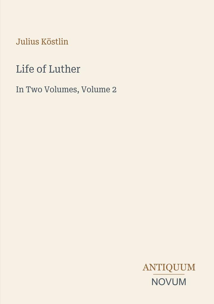 Life of Luther