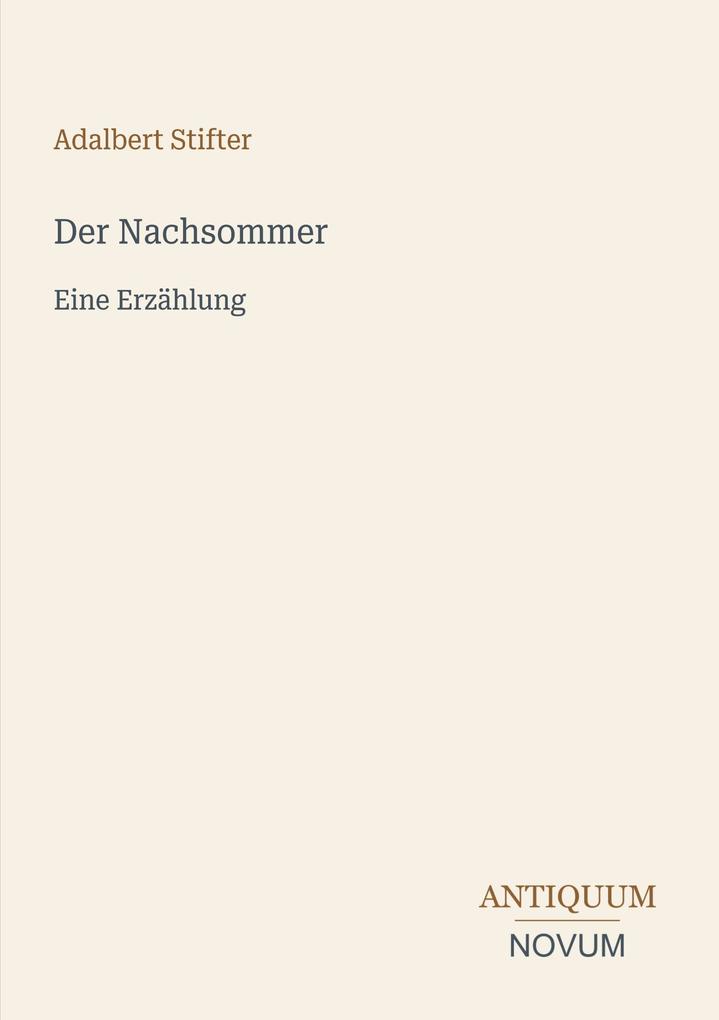 Der Nachsommer