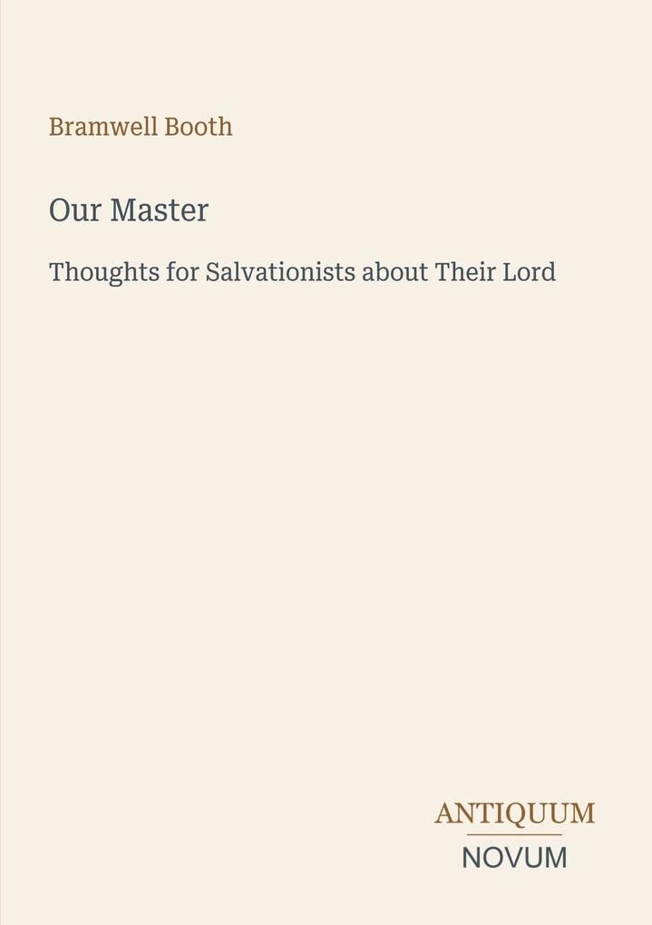 Our Master
