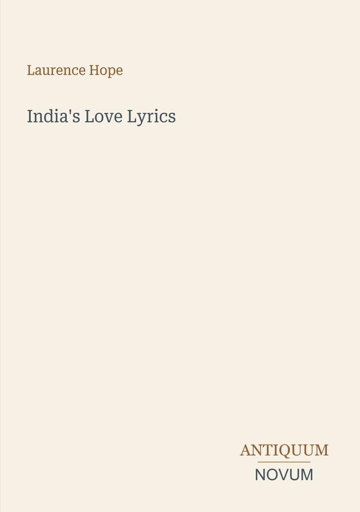 India's Love Lyrics