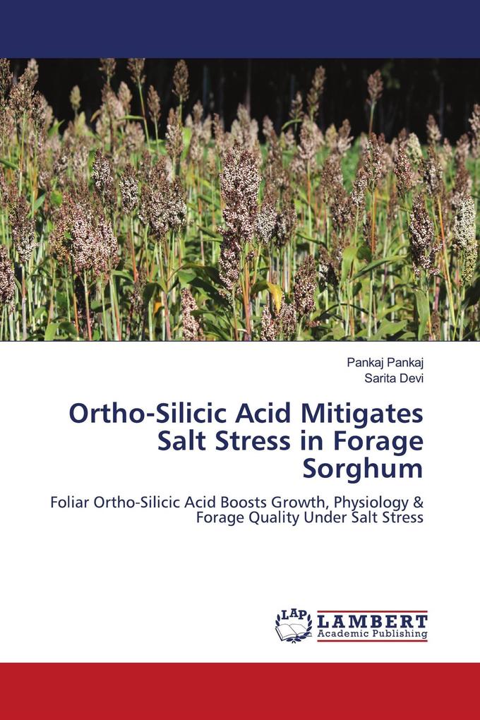 Ortho-Silicic Acid Mitigates Salt Stress in Forage Sorghum