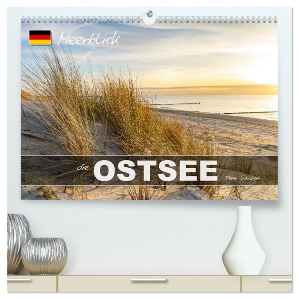 Meerblick - die Ostsee (hochwertiger Premium Wandkalender 2027 DIN A2 quer) Kunstdruck in Hochglanz