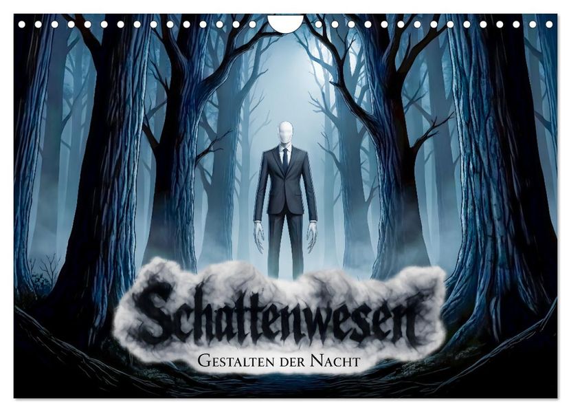 Schattenwesen - Gestalten der Nacht (Wandkalender 2027 DIN A4 quer) CALVENDO Monatskalender