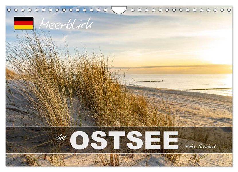 Meerblick - die Ostsee (Wandkalender 2027 DIN A4 quer) CALVENDO Monatskalender