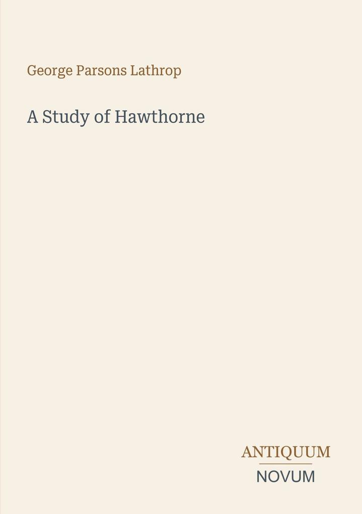 A Study of Hawthorne