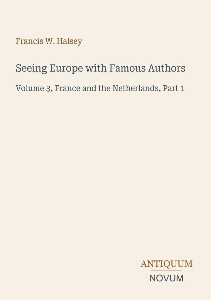 Seeing Europe with Famous Authors