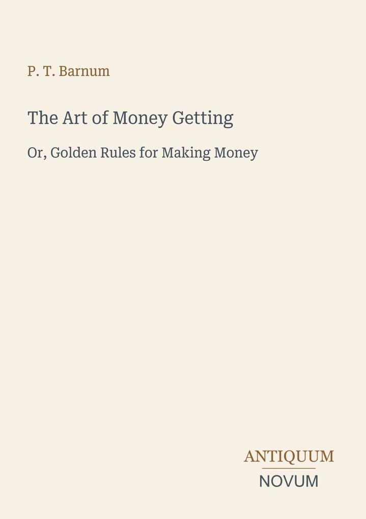 The Art of Money Getting
