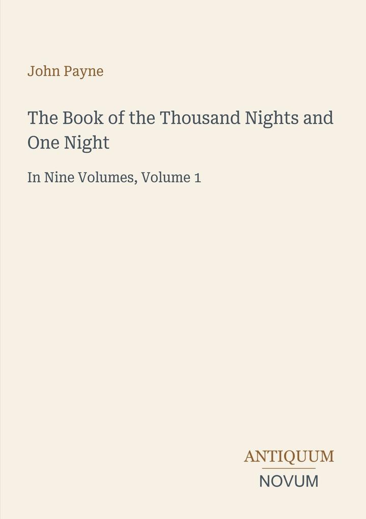 The Book of the Thousand Nights and One Night