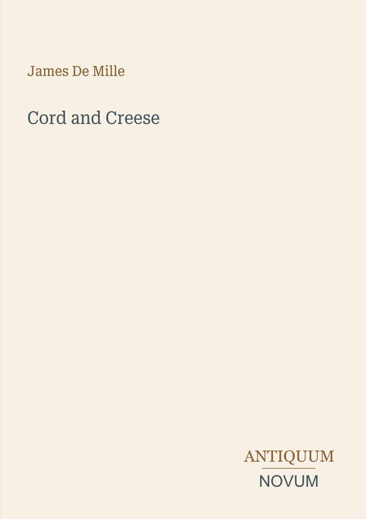 Cord and Creese