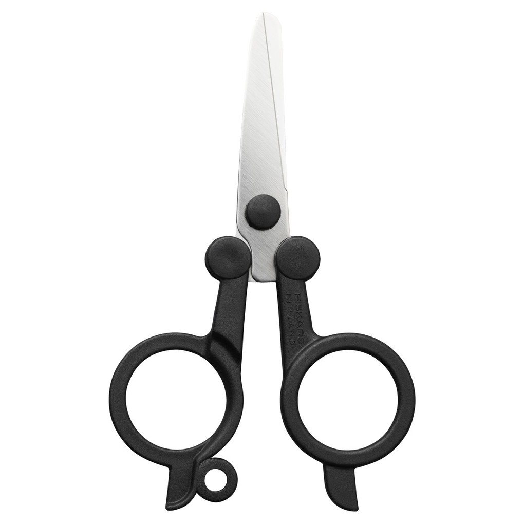 Fiskars ReNew Klappschere klappbare Schere Reiseschere 11 cm