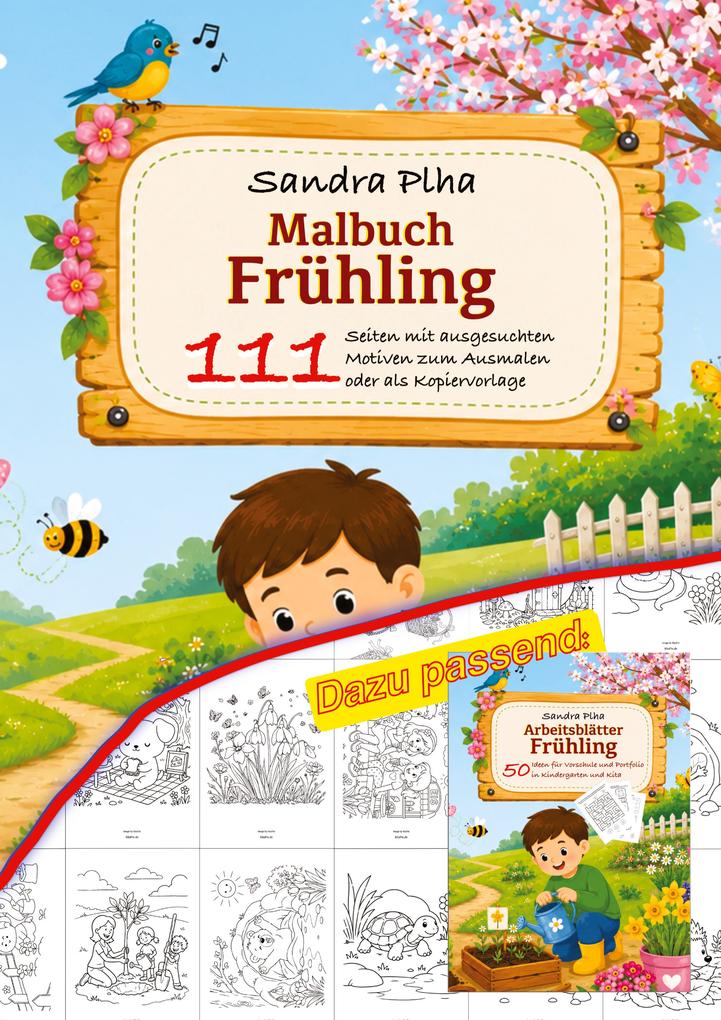KitaFix Malbuch Frühling