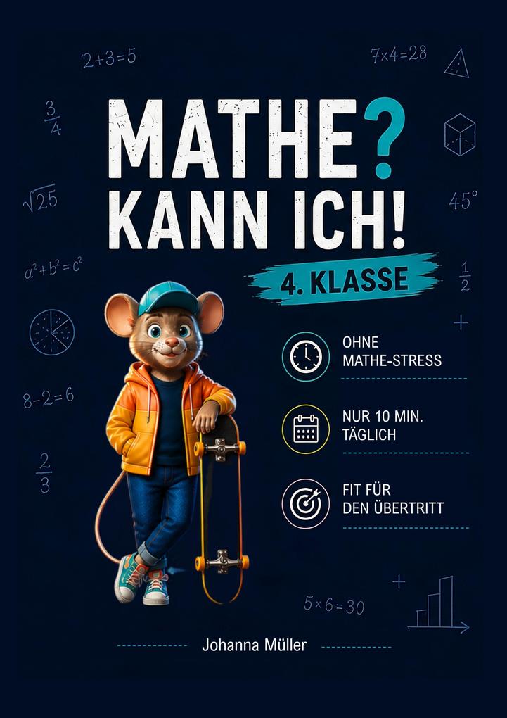 Mathe? Kann ich! Für die 4. Klasse - in nur 10 Minuten täglich spielerisch üben typische Stolperfallen meistern und Selbstvertrauen stärken