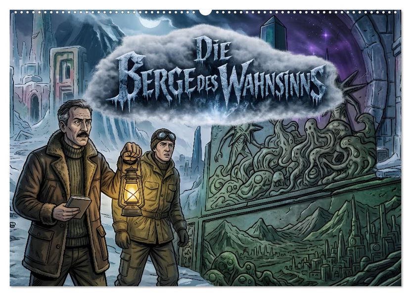 Die Berge des Wahnsinns (Wandkalender 2027 DIN A2 quer) CALVENDO Monatskalender