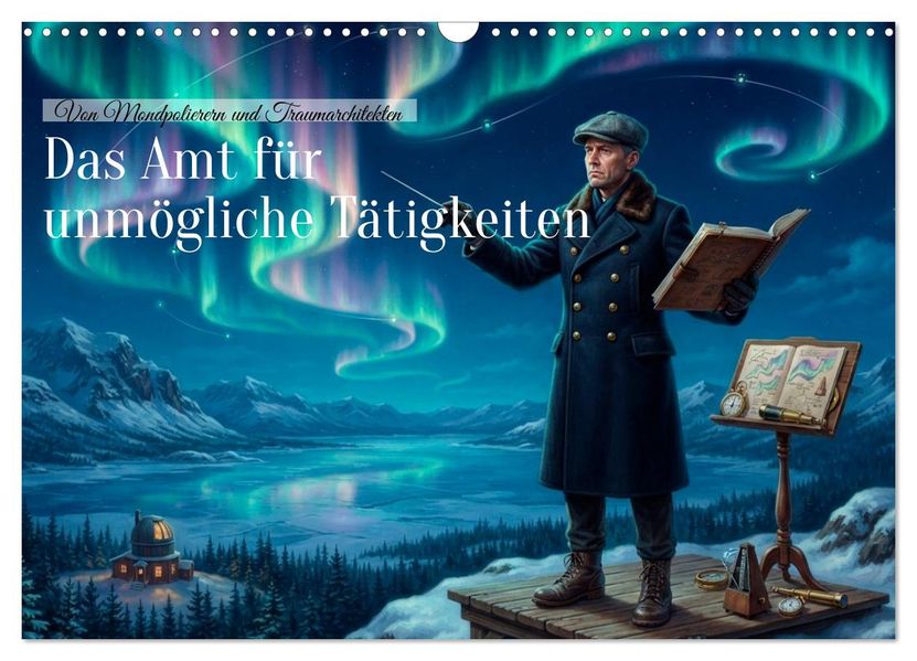 Das Amt für unmögliche Tätigkeiten (Wandkalender 2027 DIN A3 quer) CALVENDO Monatskalender