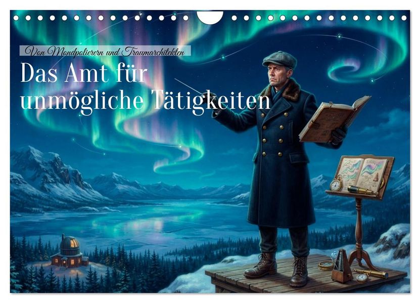 Das Amt für unmögliche Tätigkeiten (Wandkalender 2027 DIN A4 quer) CALVENDO Monatskalender