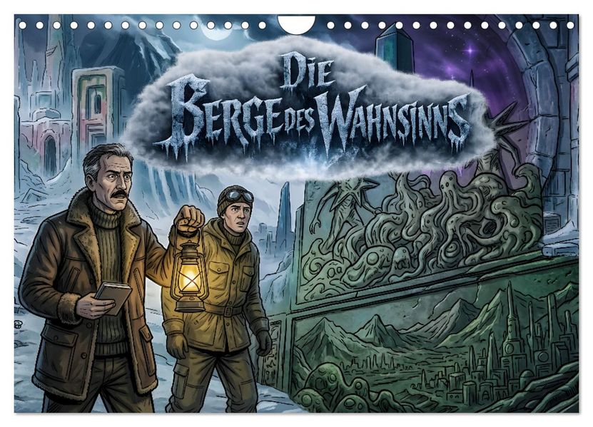 Die Berge des Wahnsinns (Wandkalender 2027 DIN A4 quer) CALVENDO Monatskalender