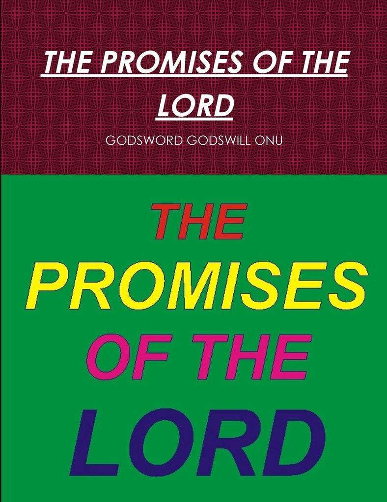 THE PROMISES OF THE LORD