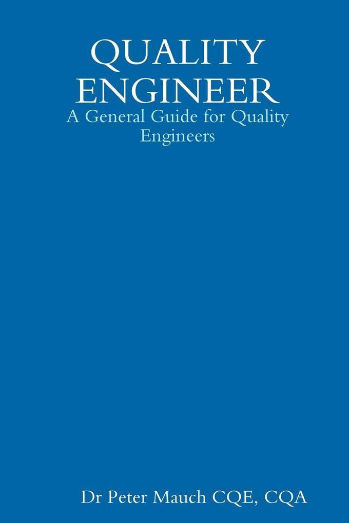QUALITY ENGINEER