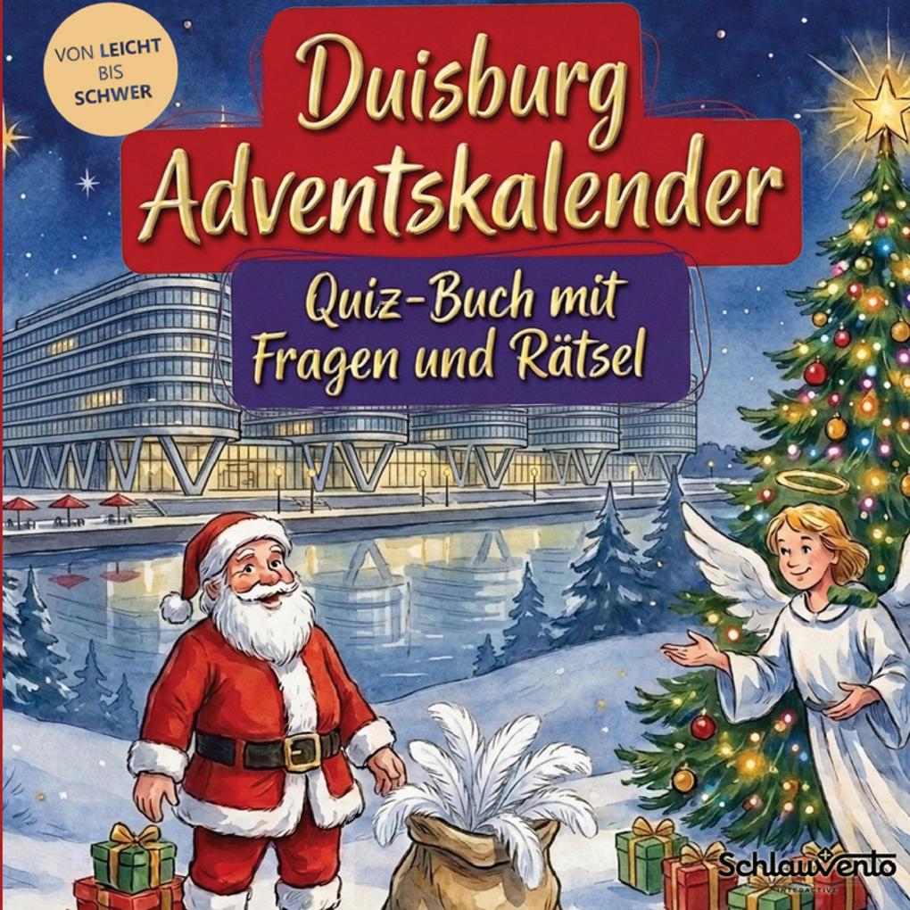 Duisburg-Adventskalender: Quiz-Buch mit Fragen und Rätsel