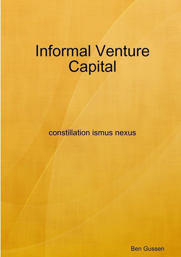 Informal Venture Capital