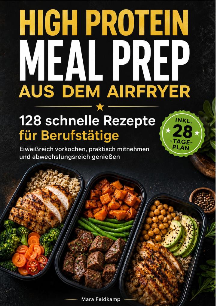 HIGH PROTEIN MEAL PREP AUS DEM AIRFRYER