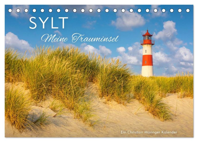 Sylt - Meine Trauminsel (Tischkalender 2027 DIN A5 quer) CALVENDO Monatskalender