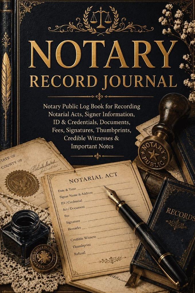 Notary Record Journal